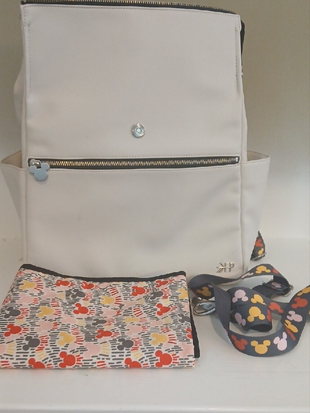 Disney Mickey Mania Freshly Picked Classic Diaper Bag II - Picture 7 of 9